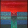 Om Prakash Sharma, On the Top of the Clouds, 1991/ 1992, Oil on canvas, 122 x 86,5 cm