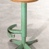 Jean Prouvé, Ateliers Jean Prouvé, rare rotating and height-adjustable stool