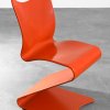 Verner Panton, A. Sommer / Thonet, Plywood Chair, model 275 S-Stuhl