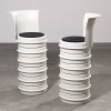 Dieter Rams, Vitsoe, 2 bar stools from Stapelprogramm 740