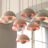 Verner Panton, Louis Poulsen, large Flower Pot Chandelier