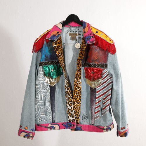 Darren Vigil Gray, Calvin Klein Jeansjacke Elvis Presley, Unikat, Peyton Wright Gallery