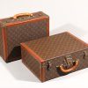 2 Louis Vuitton Koffer, Modell Rigid Alzer