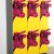 Andy Warhol, hb Collection, limitierter Schrank mit dem Motiv Cow Wallpaper