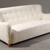 A. J. Iversen, Lounge Sofa with sheepskin