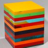 Markus Linnenbrink*, Mexicogelb, 2002, Solid Cube, Colored epoxy resin