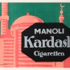 Lucian Bernhard*, Poster Manoli Kardash Cigaretten, 1912