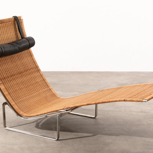 Poul Kjaerholm, Fritz Hansen, Liege / Chaise Longue Modell PK 24