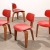 Egon Eiermann, Wilde & Spieth, 4 Chairs, model SE 42 (SE 3)