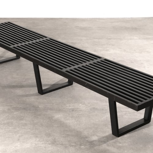 George Nelson, Herman Miller, große Bank Modell Platform Bench 4992