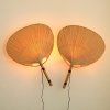 2 wall lights model Uchiwa