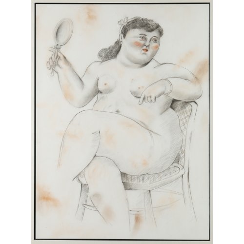 Untitled (Woman with Mirror)