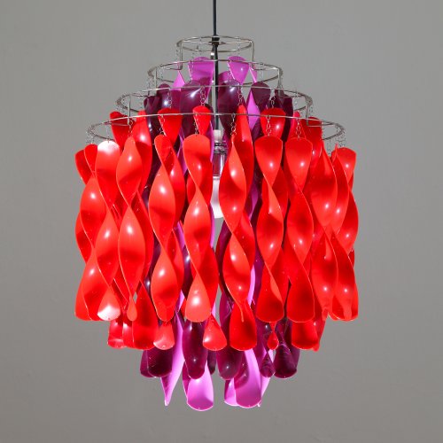 Spiral pendant lamp model SPO 1