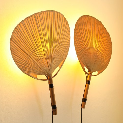 2 wall lamps model Uchiwa