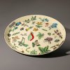 Rare oval tray with various plants