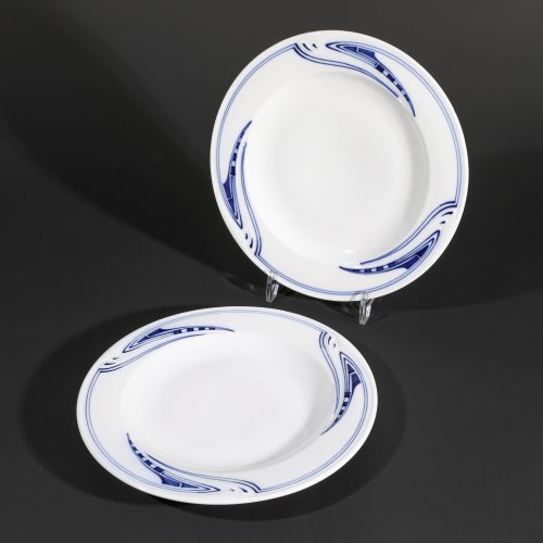 Two dinner plates