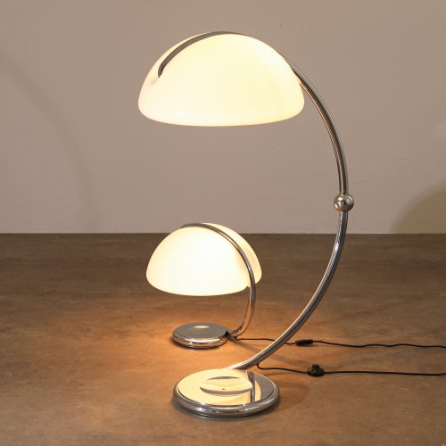 Set floor lamp + table lamp model Serpente 2131 / 599