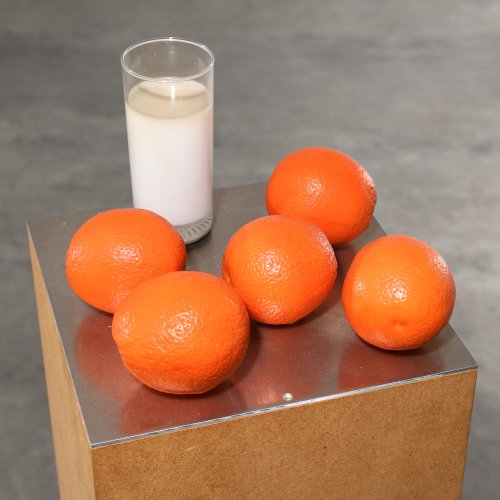 Still Life with Oranges and Frosted Glass, 2000