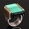 Ring with Malachite, around 1940