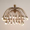 Large cascade chandelier from the 1950s