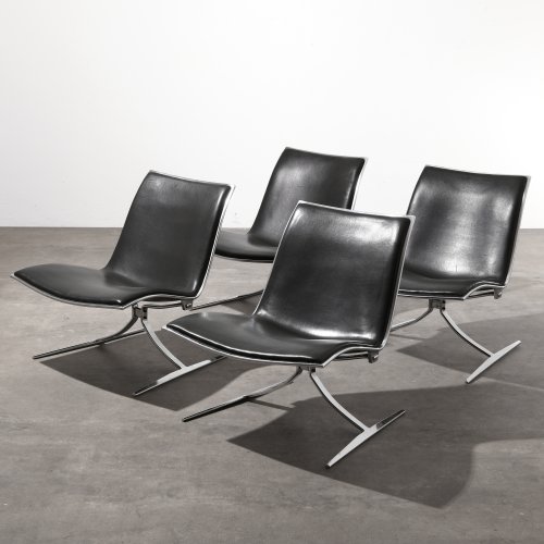 4 lounge chairs model JK 710 Skater