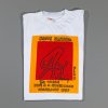 T-Shirt, Signatur + Skizze, 1989