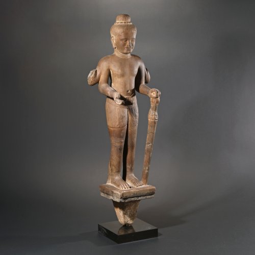 figure of the four-armed Vishnu