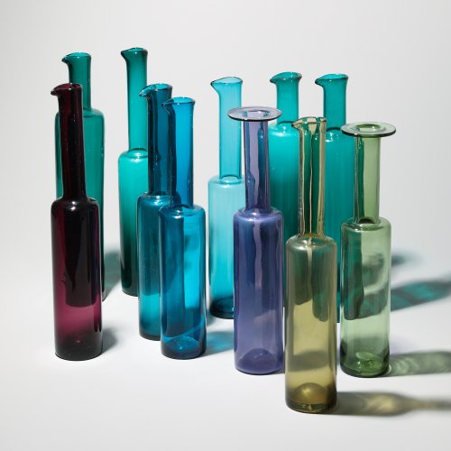 11 bottle vases