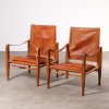 2 Safari armchairs model 4700