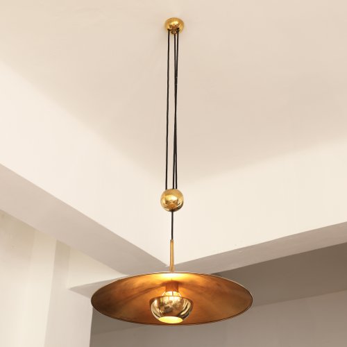 Pendant lamp with counterweight model Onos 55